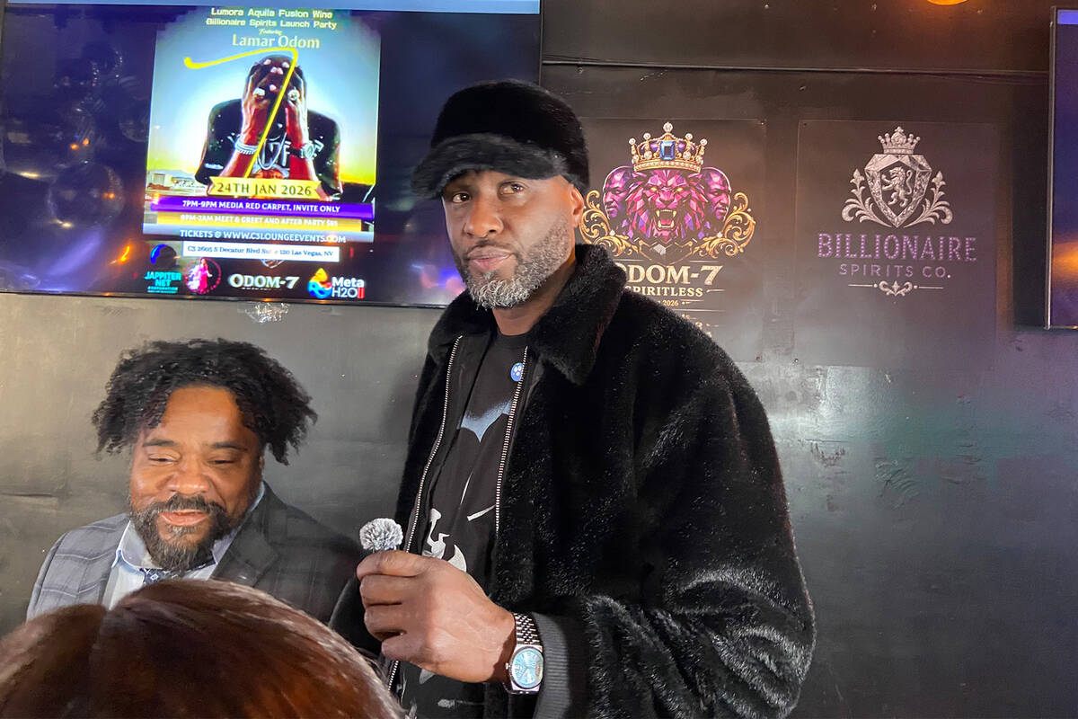 Ex-NBA star Lamar Odom declines to comment on Las Vegas DUI arrest