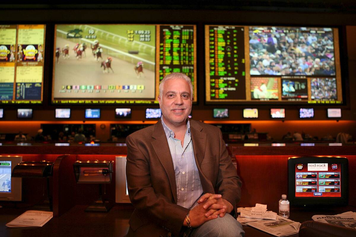 Longtime Las Vegas oddsmaker and sportsbook director Art Manteris, shown in 2008 during his tim ...