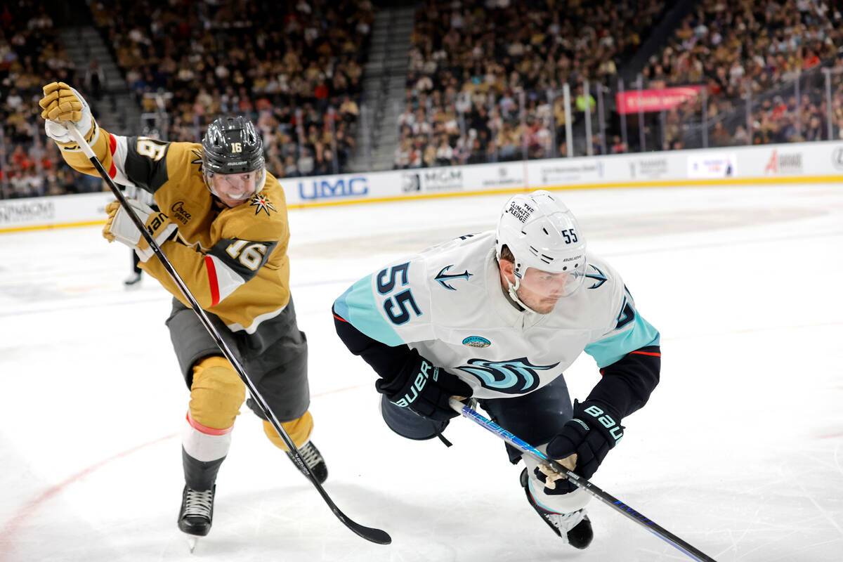 Vegas Golden Knights fall to Seattle Kraken, lose 4th straight game ...
