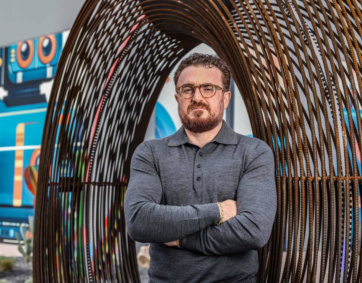 Art Zargaryan, CEO and owner of Pegasus Development, outside Universal Horror Unleashed Tuesday ...