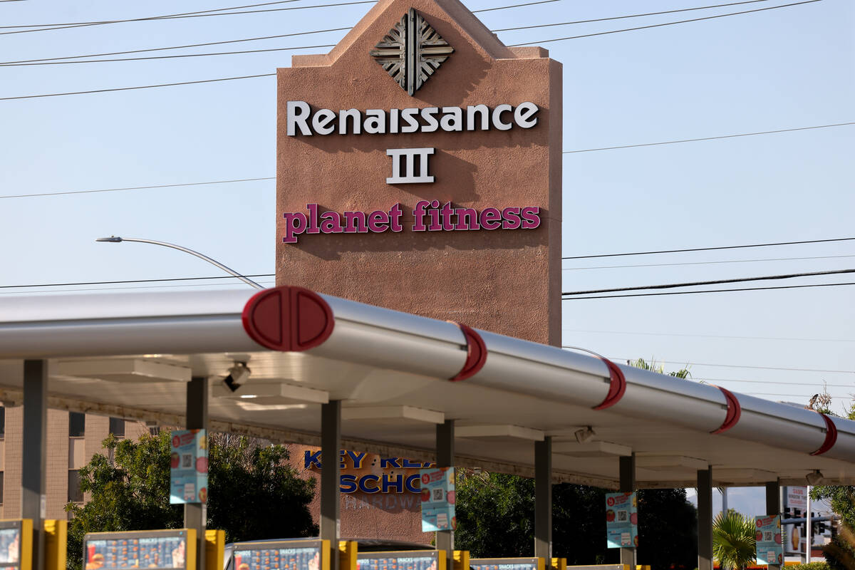 The Renaissance III shopping center is shown in Las Vegas on Monday, July 15, 2024. (K.M. Canno ...