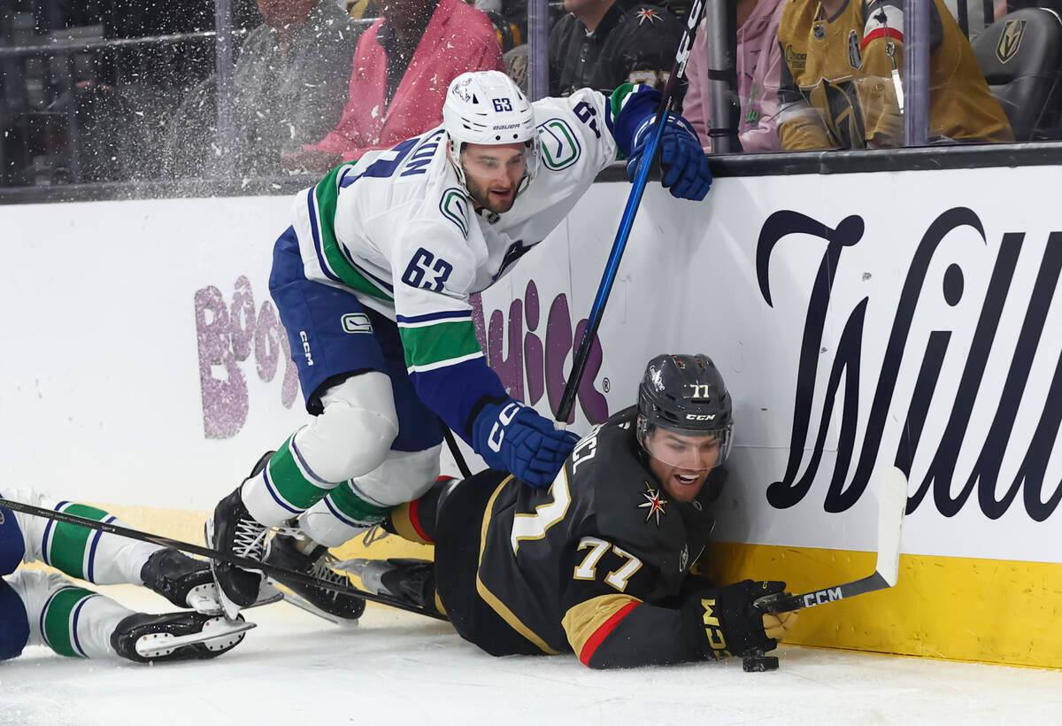 Vegas Golden Knights snap 5-game losing streak with win over Canucks ...
