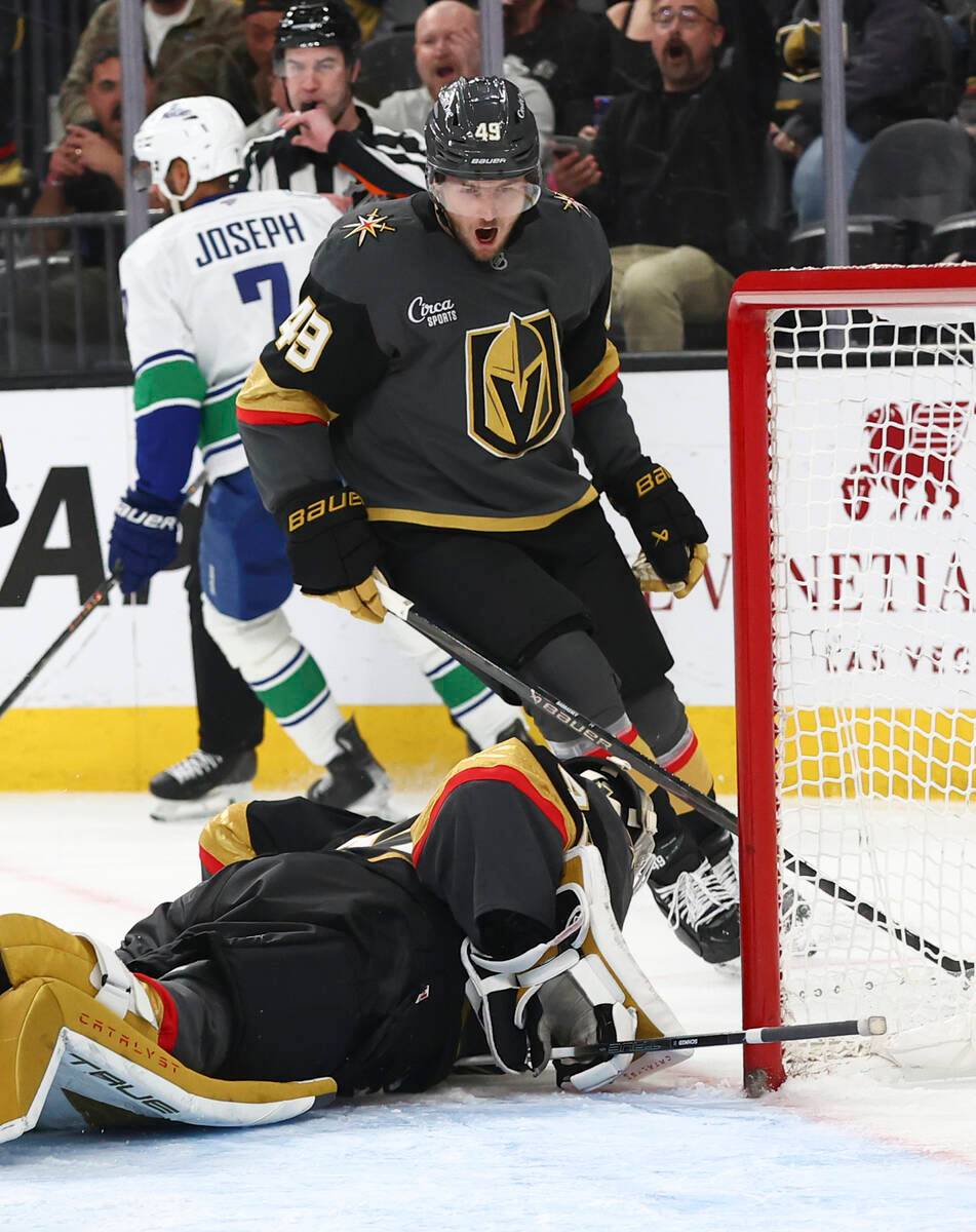 Vegas Golden Knights snap 5-game losing streak with win over Canucks ...