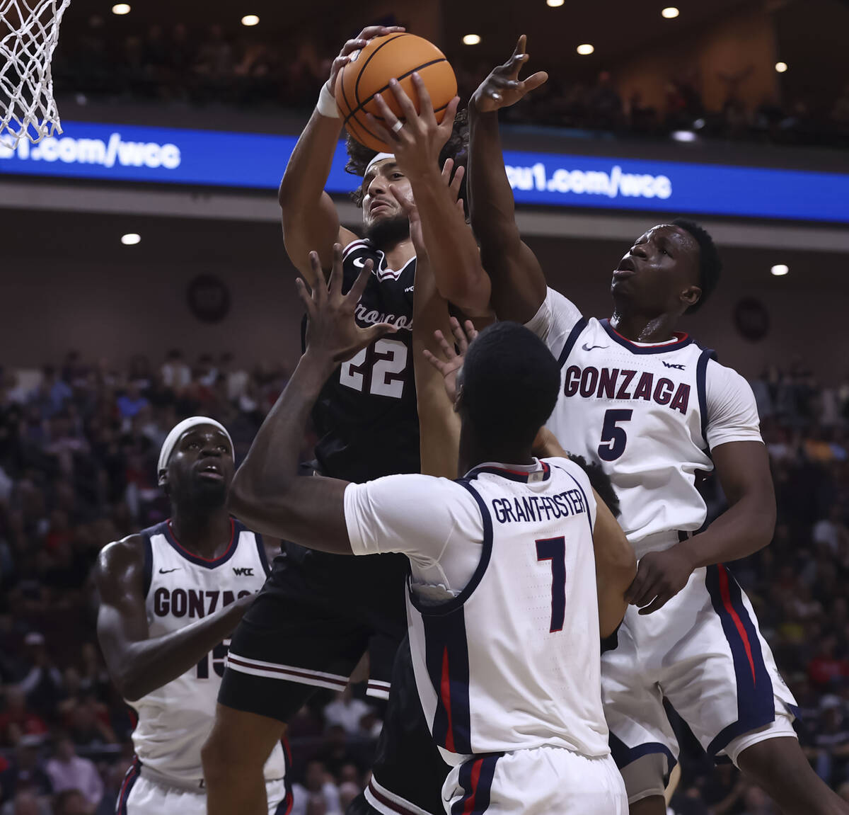 Gonzaga Basketball Wins WCC Tournament In Final Appearance Beats Santa 21468803 Web1 BKC WCC 031026 006 
