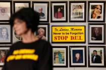 Sandy Heverly, Executive Director and Co-Founder of STOP DUI, poses for a photo at the nonprofi ...
