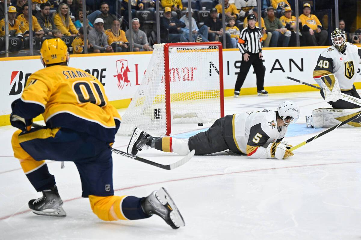 Vegas Golden Knights special teams crumble in loss to Nashville ...