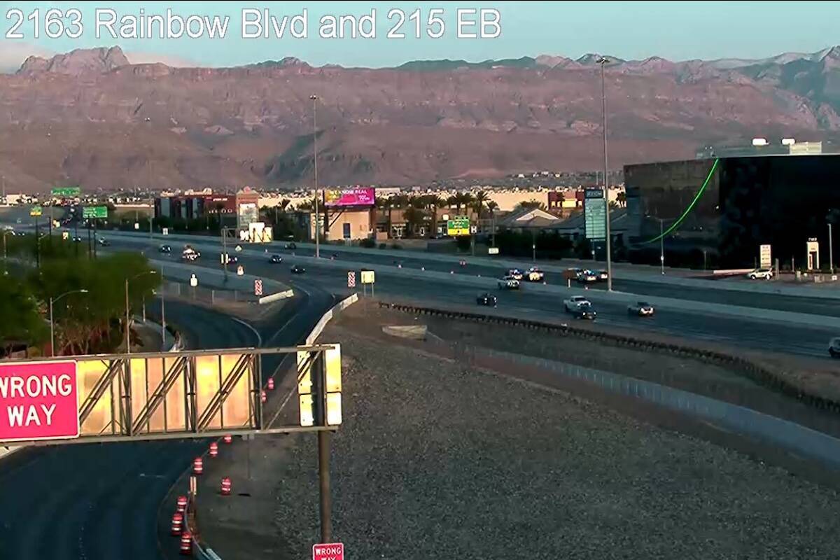 Motorcyclist killed in crash at 215, Rainbow in Las Vegas | Local Las ...