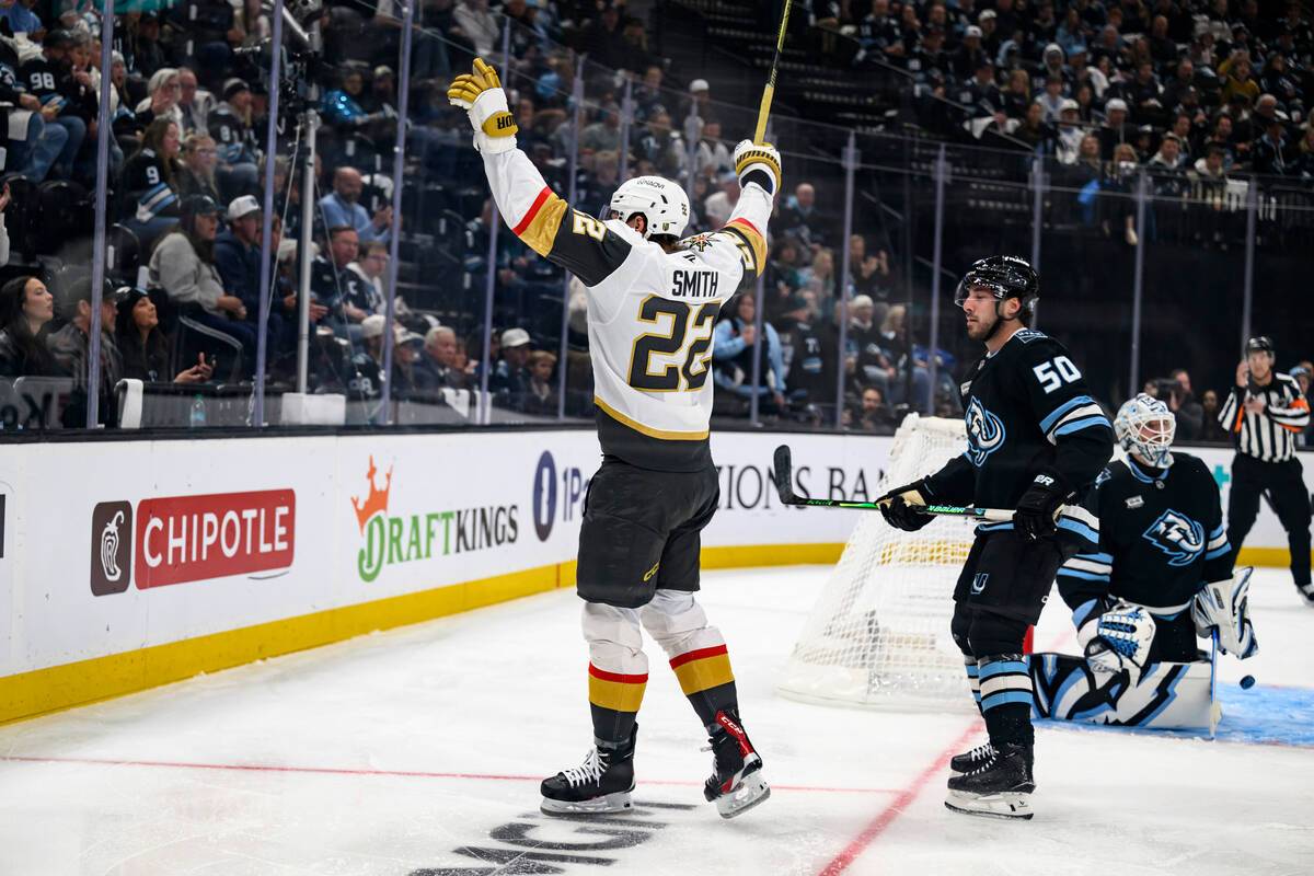 Vegas Golden Knights win Game 4 in OT, even series against Utah Mammoth ...