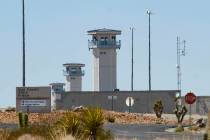 The High Desert State Prison is seen north of Las Vegas Wednesday, August 20, 2025. (Sam Morris ...