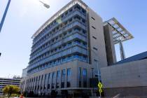 The Lloyd D. George Federal Courthouse is seen, on Friday, March 31, 2023, in Las Vegas. (Las V ...