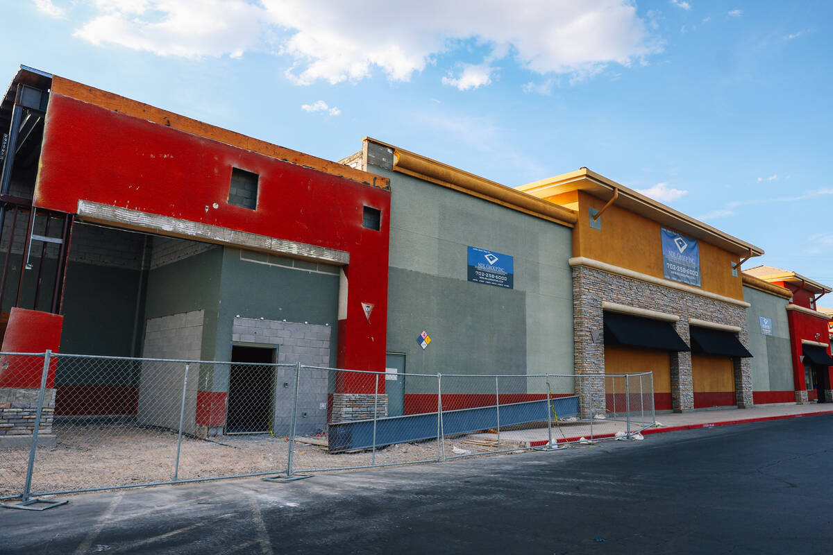 A new Aldi store is under construction at Horizon Pointe Shopping Center Thursday, July 23, 202 ...
