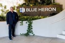 Kevin Adams, Chief Executive Officer of Blue Heron, poses for a portrait at the company’ ...