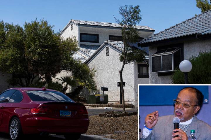 The former home of the Rev. Leonard Jackson, a North Las Vegas pastor, is seen in ZIP code 8912 ...