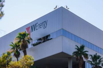 NV Energy Headquarters Wednesday, June 24, 2026, in Las Vegas. (Madeline Carter/Las Vegas Revie ...