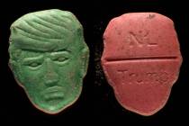 This undated photo provided by Trimbos Institute of Mental Health and Addiction shows pills tha ...