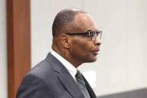 Hope for Prisoners founder Jon Ponder enters a courtroom during a hearing at the Regional Justi ...