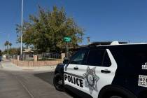Police investigate a shooting death Wednesday, Aug. 5, 2026, at a house in the 4500 block of Ea ...