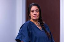 Yolanda Marie Gonzalez is pictured in Henderson Justice Court Thursday. She and Shawn James Bai ...