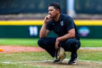 Paseo Verde manager Cory Edwards is still concerned even with a lead against Davenport in the L ...