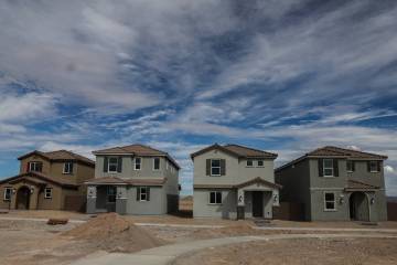 The site of the first phase of KB Home’s Sandstone development is photographed Monday, ...