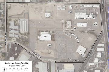 U.S. Department of Energy’s Nevada National Security Site near Losee Road and North 5th Stree ...