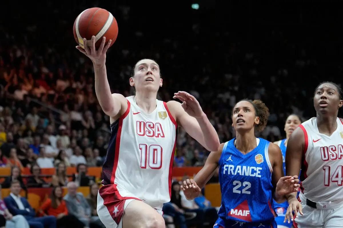 Aces guard helps US top France for 5th straight World Cup title