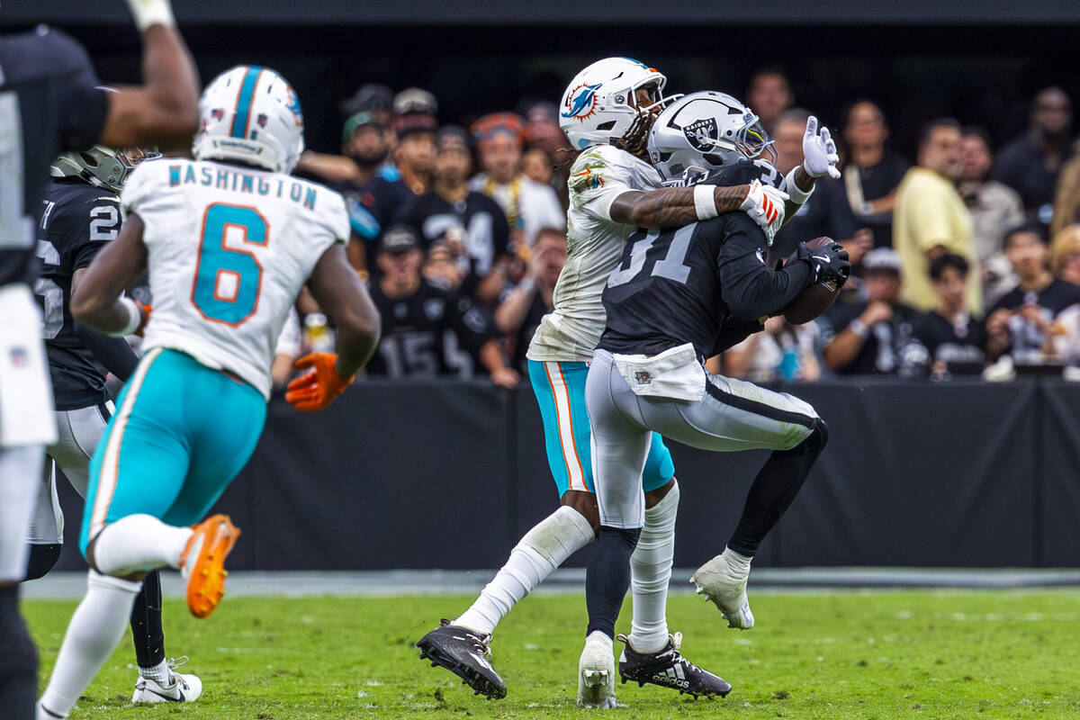 Raiders rookie safety makes splash in NFL debut