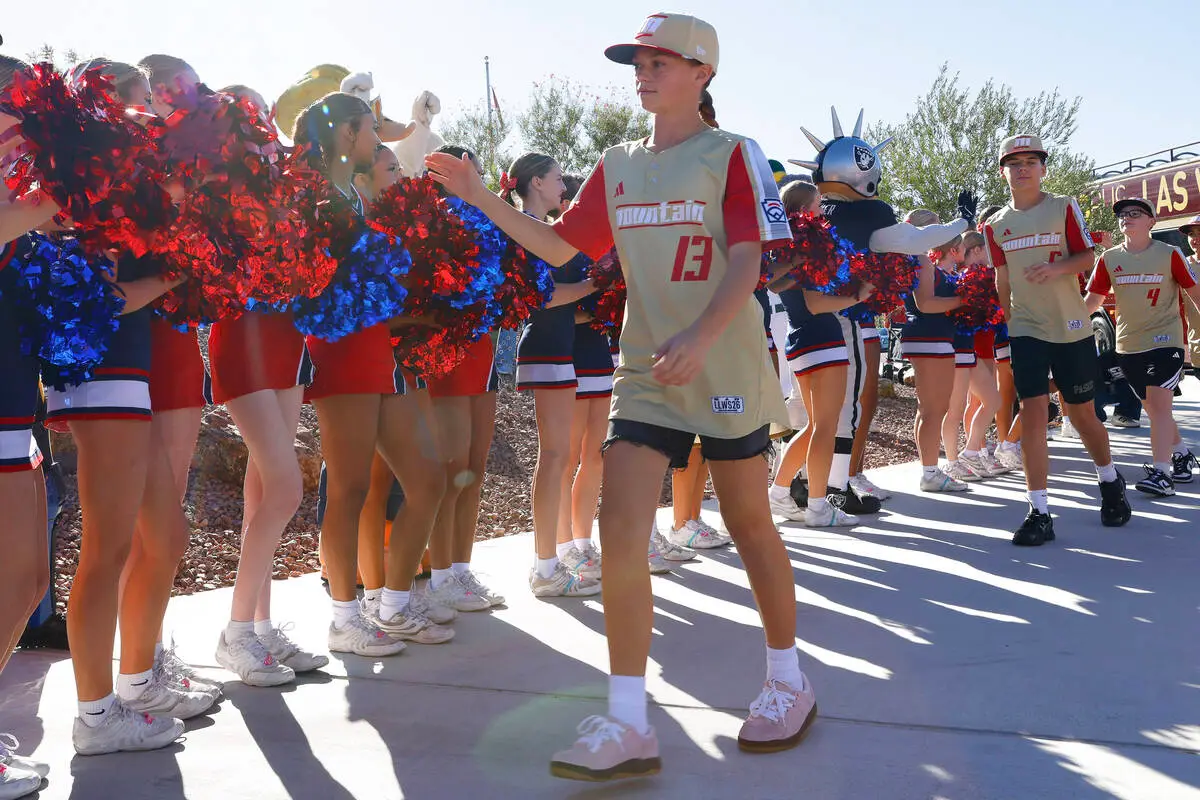Henderson celebrates Paseo Verde Little League’s U.S. championship