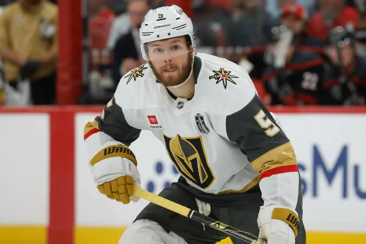 Jeremy Lauzon to get bigger role with Knights following extension