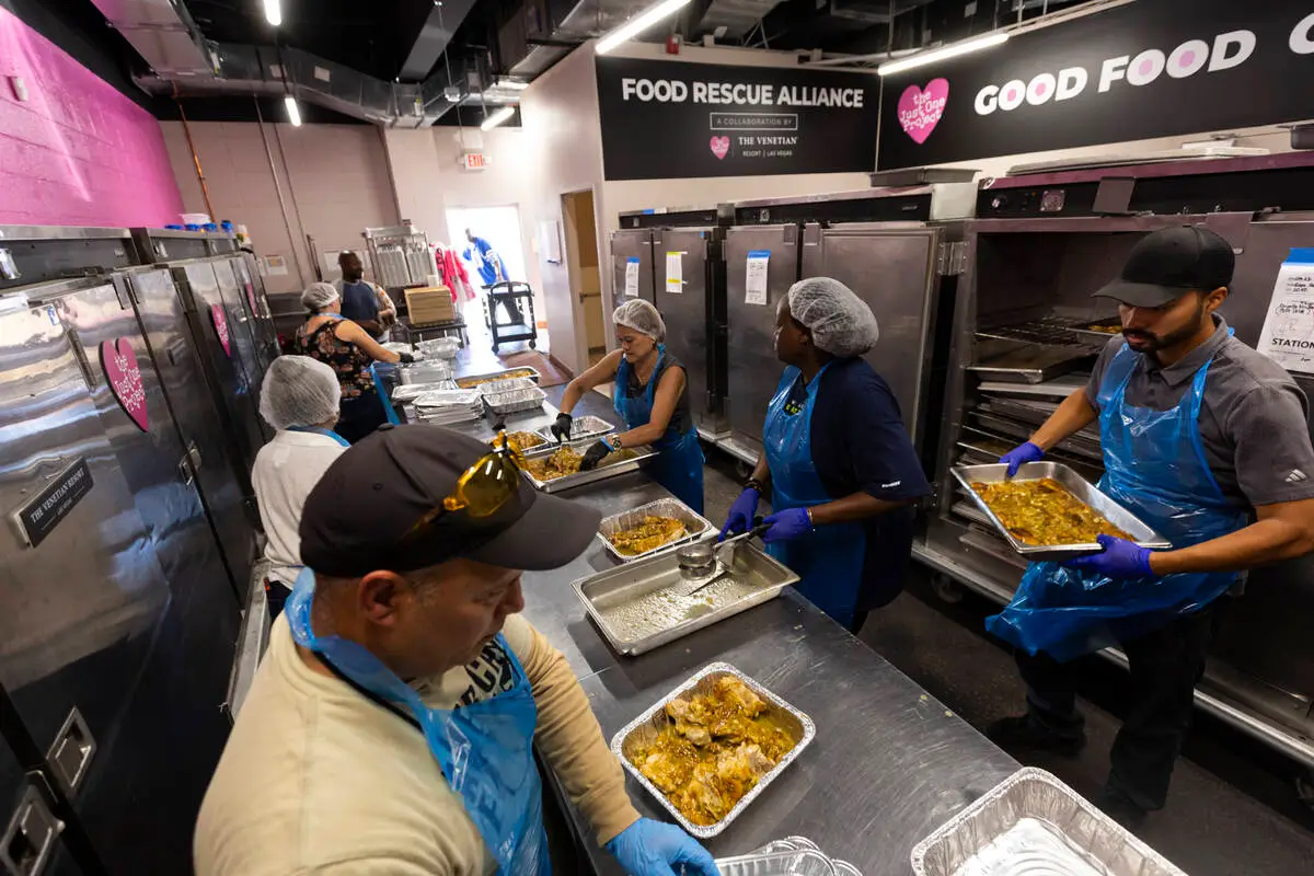 From convention leftovers to community meals: Venetian hits $1M toward food-rescue effort