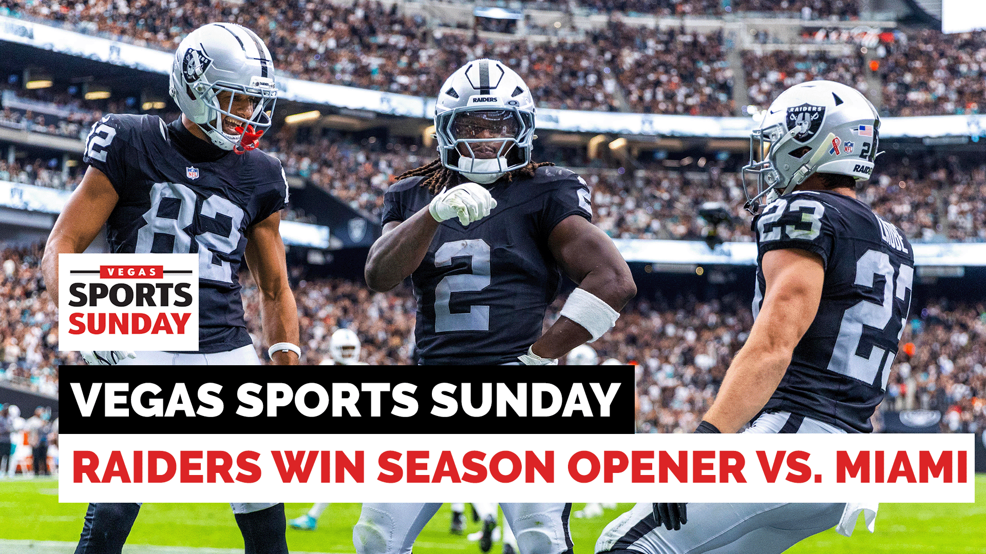 Vegas Sports Sunday: Raiders begin Kubiak era with win